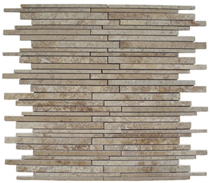Brown Travertine Mosaic