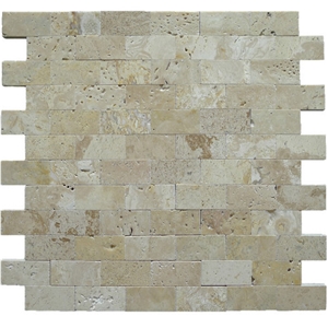 Yellow Travertine Mosaic