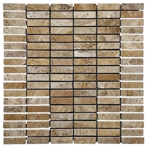 Brown Travertine Mosaic Brown Travertine Mosaic