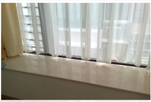Botticino Classico Window Sill, Beige Marble Window Sill
