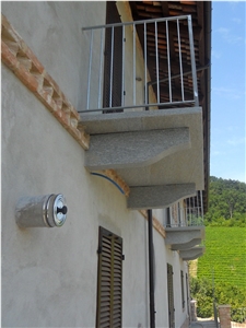 Building Stone in Pietra Di Luserna, Pietra Di Luserna Grey Quartzite Building Stone
