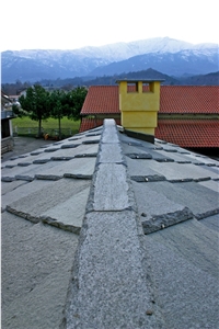 Pietra Di Luserna Roof Tiles, Pietra Di Luserna Grey Quartzite Roof Tiles