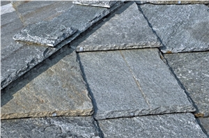 Pietra Di Luserna Roof Tiles, Pietra Di Luserna Grey Quartzite Roof Tiles