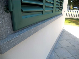 Window Sills in Pietra Di Luserna, Pietra Di Luserna Grey Quartzite Window Sills
