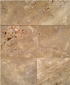 Crema Antares Travertine Pattern, Spain Beige Travertine