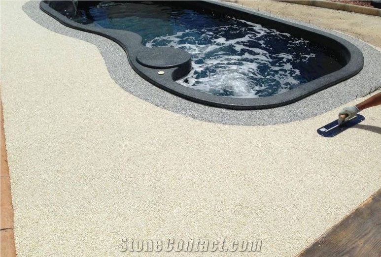 White Macael Marble Pebbles, Blanco Macael White Marble Pebbles