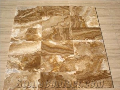 Cappuccino Onyx,Brown Onyx Slabs & Tiles