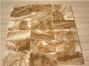 Cappuccino Onyx,Brown Onyx Slabs & Tiles
