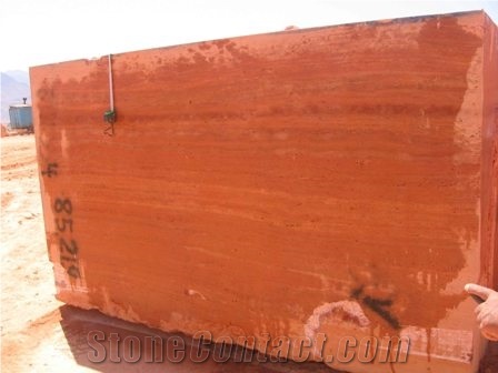 Classic Red Travertine