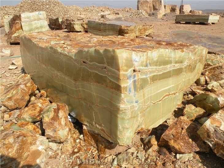 Meadow Green Onyx Block