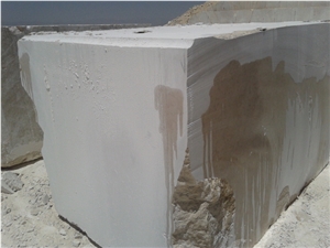 Royal Botticino Marble Block, Iran White Marble