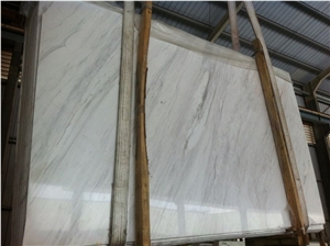 Volakas White Marble Slabs, Greece White Marble