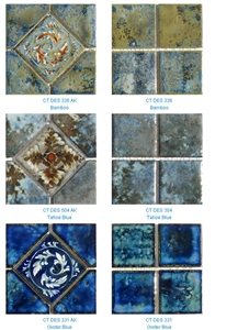 Glass Mosaic for Swimming Pools