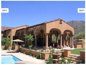 Cantera Archways, Cantera Crema Entrance Gate Arch