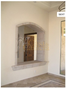 Cantera Niches, Gris Remedios Beige Sandstone Building, Walling