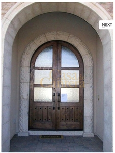 Gris Dothi Cantera Stone Entryways, Gris Dothi Grey Cantera Wall Arches