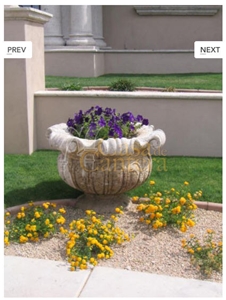 Roja Cantera Planters, Cantera Roja Red Garden Planters