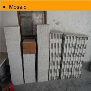 Spanish Gold Mosaic Tiles, Spanish Gold Yellow Marble Mosaic