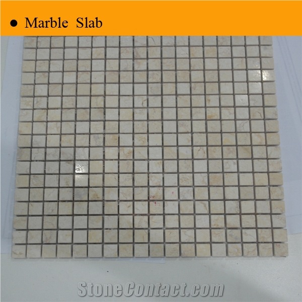 Sunny Beige Marble Mosaic Tile