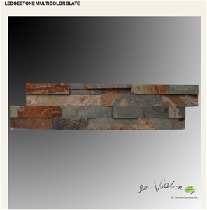 Ledge Stone Multicolor Slate
