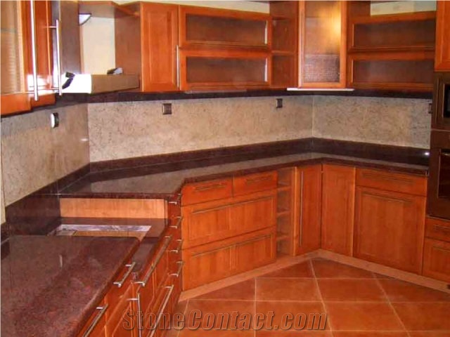 Imperial Red Granite Countertop