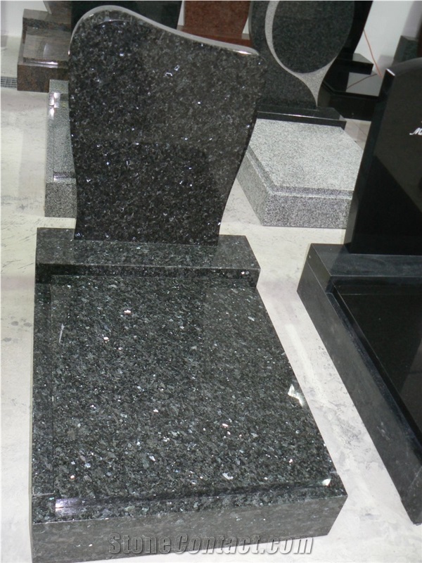 Labrador Scuro Granite Monument, Labrador Scuro Blue Granite Monument