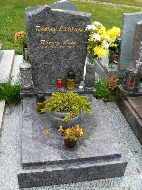 Orion Blue Granite Monument