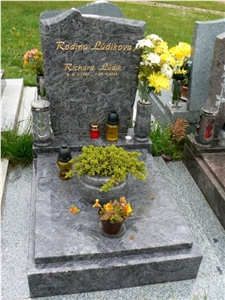 Orion Blue Granite Monument