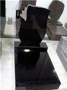Swedish Standard Black Granite Monuments, Bonaccord Black Granite Monuments