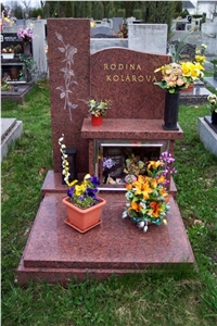 Vanga Red Granite Monument