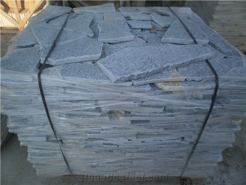 Blue Quartzite Antiqued Flagstone