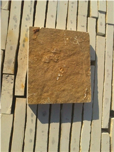Yellow Cut-To-Size Natural Tiles