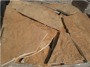 Yellow Quartzite Natural Flagstone