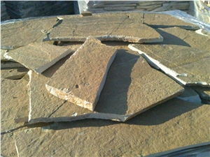 Yellow Quartzite Natural Flagstone