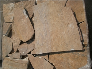 Yellow Quartzite Natural Flagstone