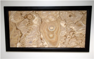 Golden Brown Onyx Blocks, Mexico Beige Onyx