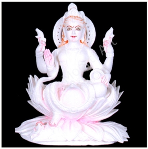 Laxmi Ji Statues, Rajnagar White Marble Statues