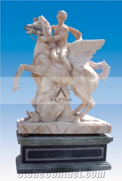the Statue Of Pegasus