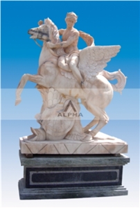the Statue Of Pegasus