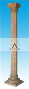 Yellow Marble Roman Column