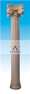 Yellow Marble Roman Pillars