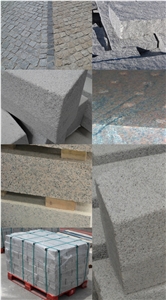Cinza Alpendurada Landscaping Stones, Cobble Stones, Pavers, Cinzento Alpendurada Grey Granite Cobble Stones