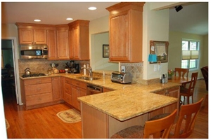 Millenium Gold Granite Countertop, Millenium Gold Yellow Granite Countertop