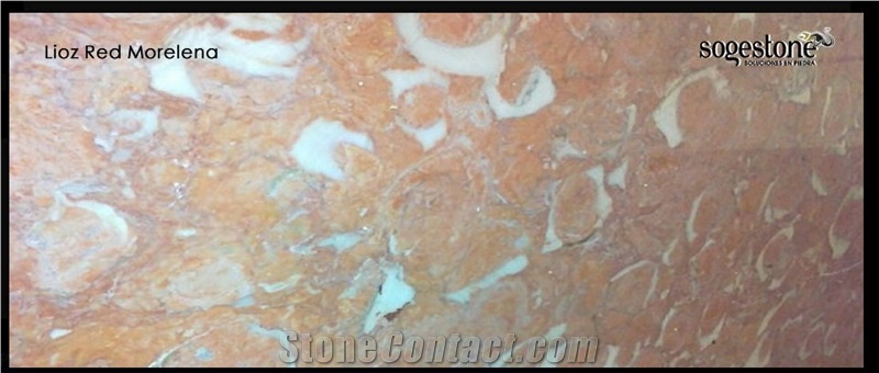 Lioz Red Morelena, Lioz Vermelho Red Limestone Tiles