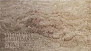 Olivillo Travertine Facade, Olivillo Brown Travertine Facade