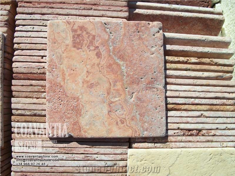 Travertino Rojo Spanish Red Travertine