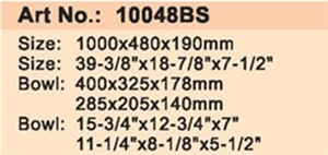 Top-mount Sink with Single Board Series