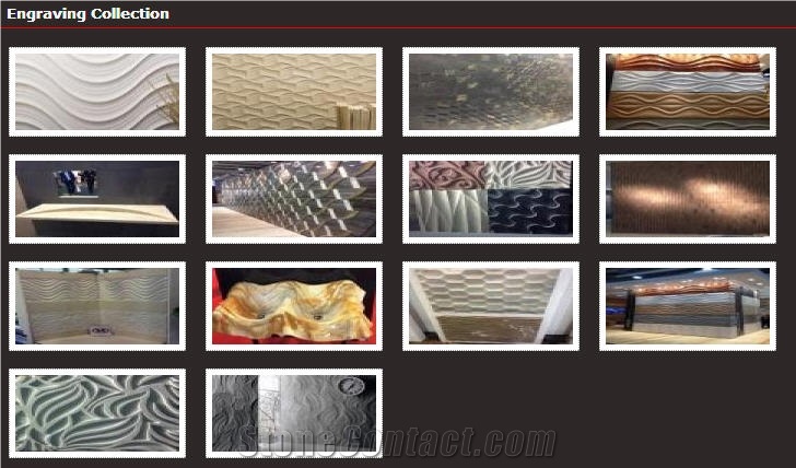 CNC Engraving Collection, Lebanon Classico Beige Limestone Building, Walling