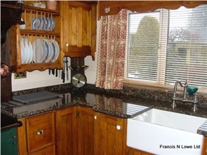Baltic Brown Worktops, Baltic Brown Granite Kitchen Countertops
