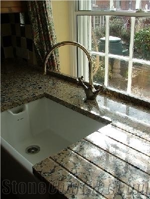 Rosavel Worktop, Rosavel Pink Granite Kitchen Countertops